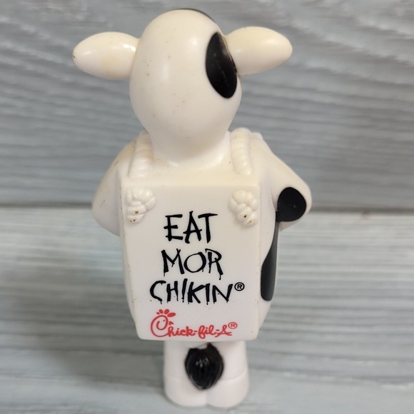 Chik-Fil-A Eat Mor Chikin Cow - Chikin Is Brain Food Collectible Chicken "Toy" - Picture 4 of 6